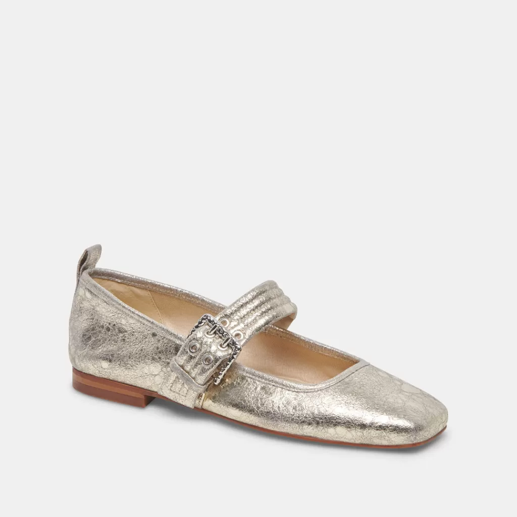 arora_ballet_flats_platinum_distressed_leather_2.webp DOLCE VITA Arora Ballet Flats Platinum Distressed Leather Cheap