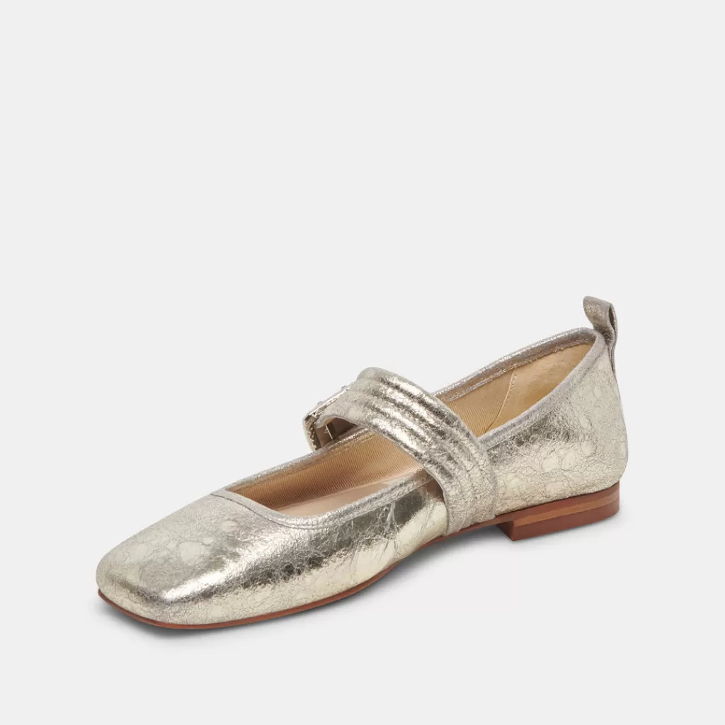 arora_ballet_flats_platinum_distressed_leather_5.webp DOLCE VITA Arora Ballet Flats Platinum Distressed Leather Cheap