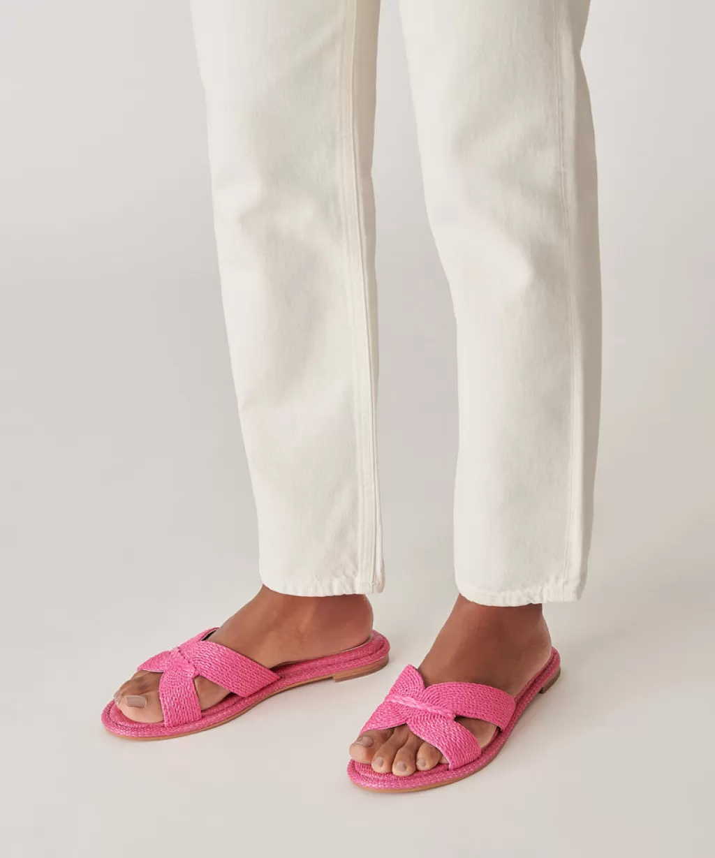 DOLCE VITA Atomic Sandals Orchid Raffia Best