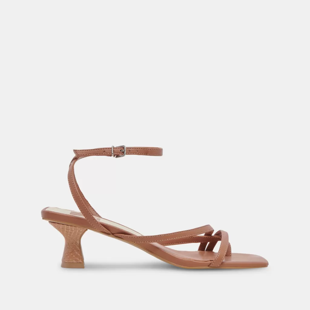 DOLCE VITA Baylor Heels Caramel Leather Shop