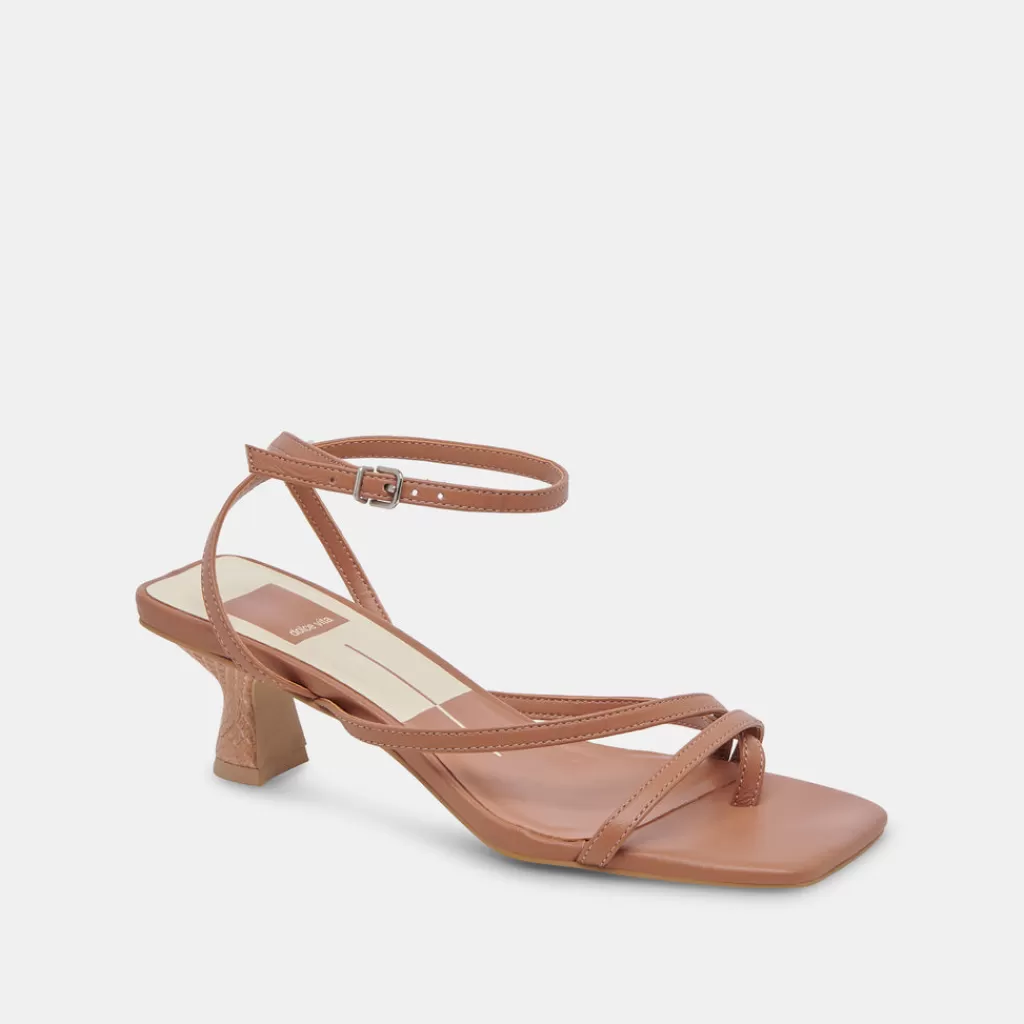 DOLCE VITA Baylor Heels Caramel Leather Shop