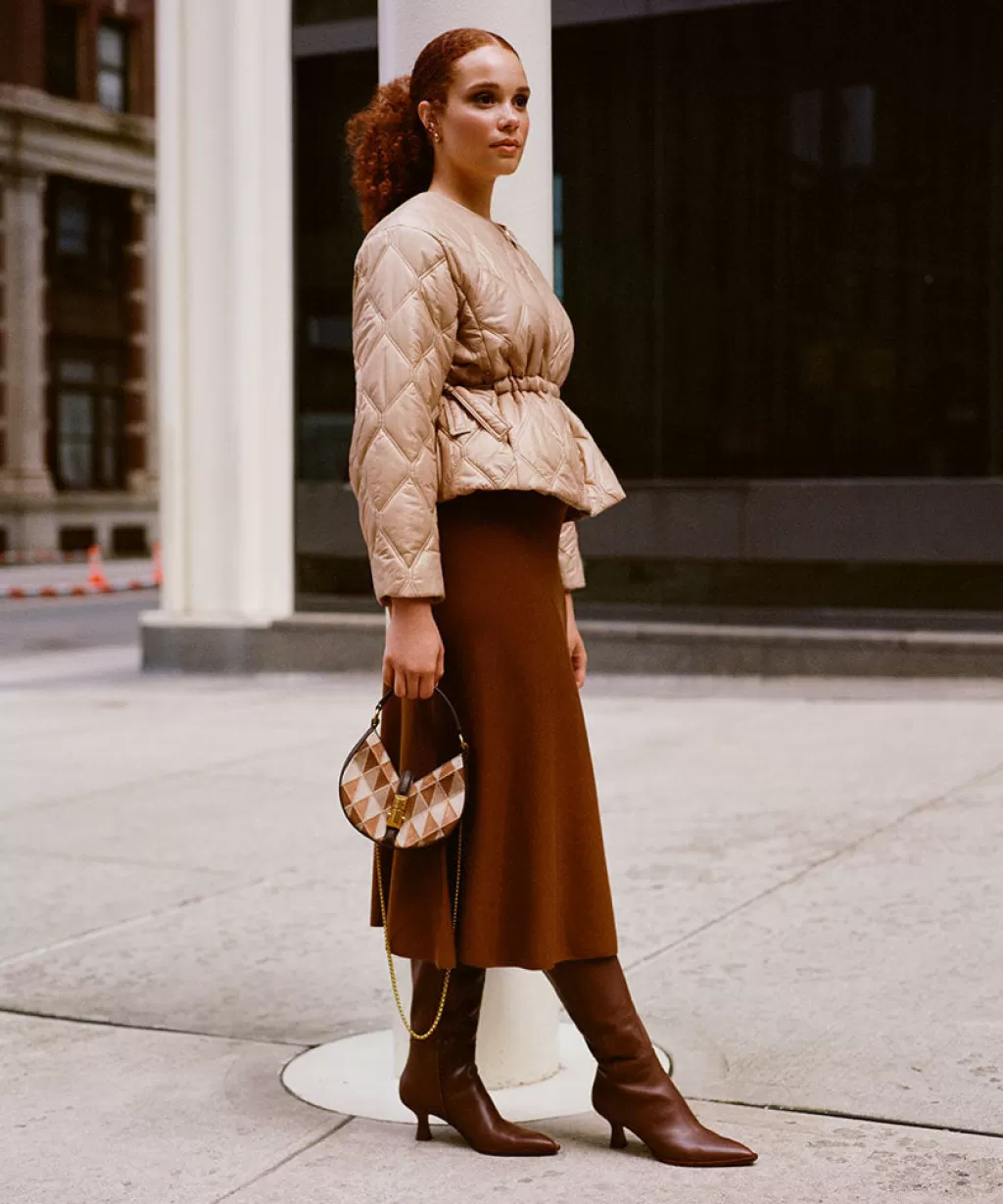 DOLCE VITA Cami Crossbody Hickory Patchwork Hot