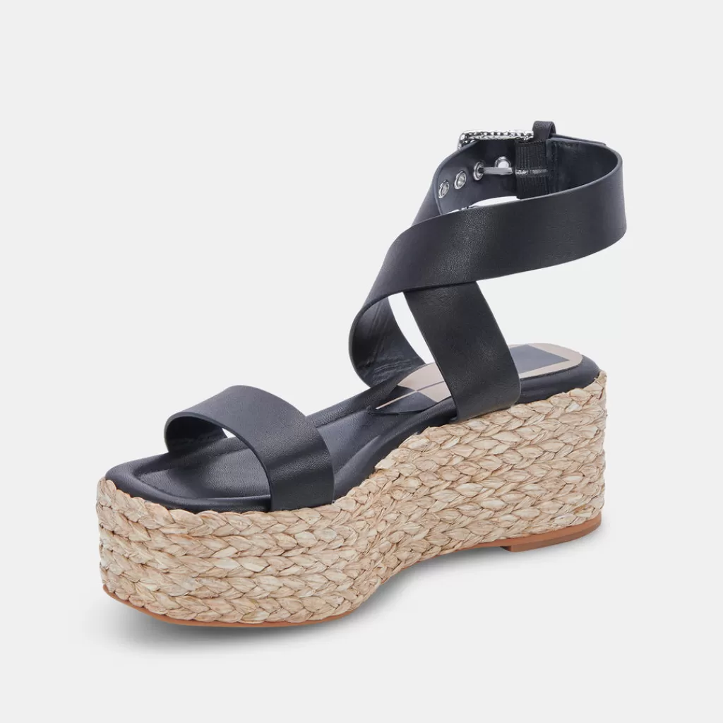 cannes_sandals_black_leather_3.webp DOLCE VITA Cannes Sandals Black Leather Fashion