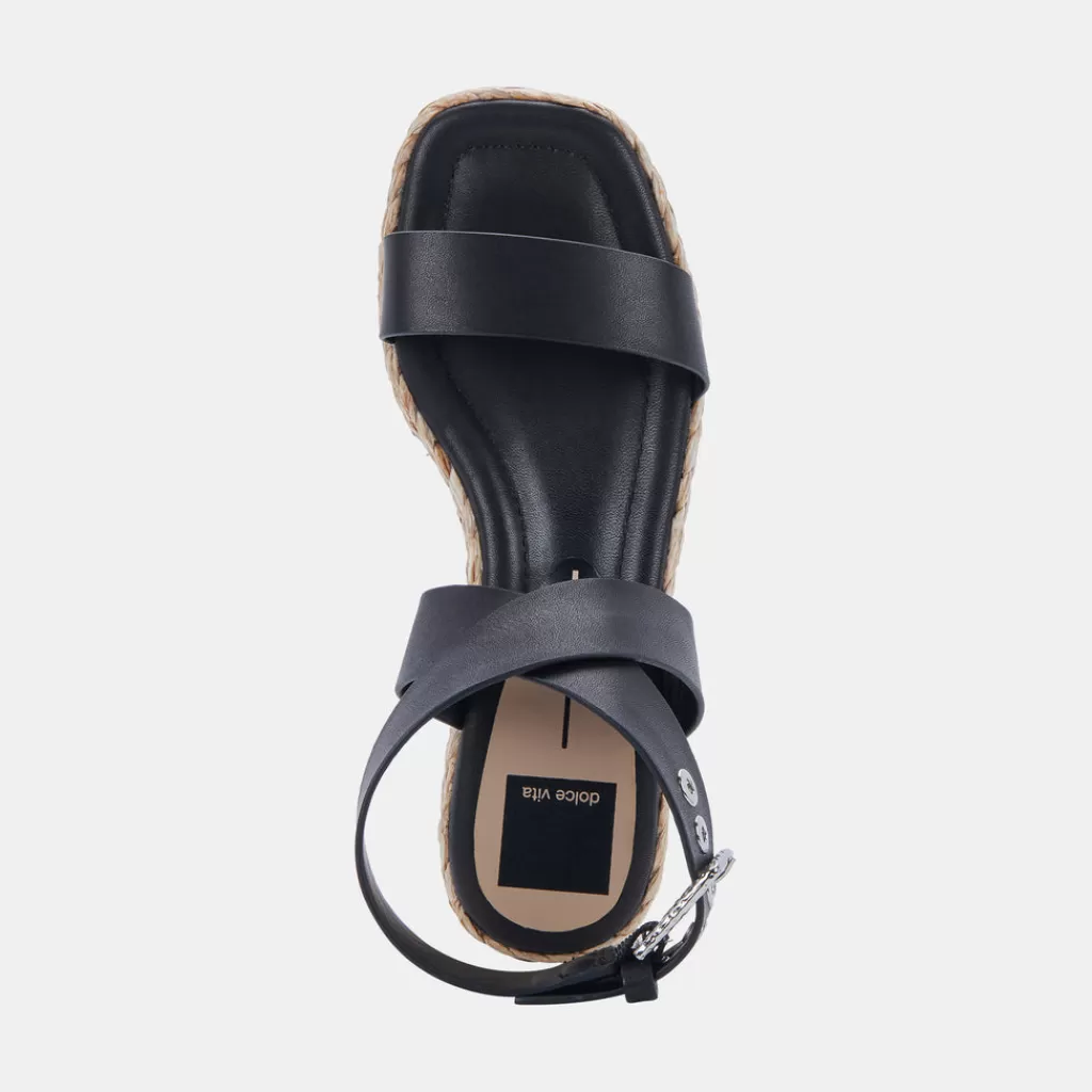 cannes_sandals_black_leather_7.webp DOLCE VITA Cannes Sandals Black Leather Fashion