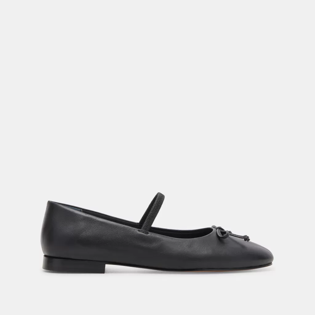 DOLCE VITA Carin Ballet Flats Black Leather Shop