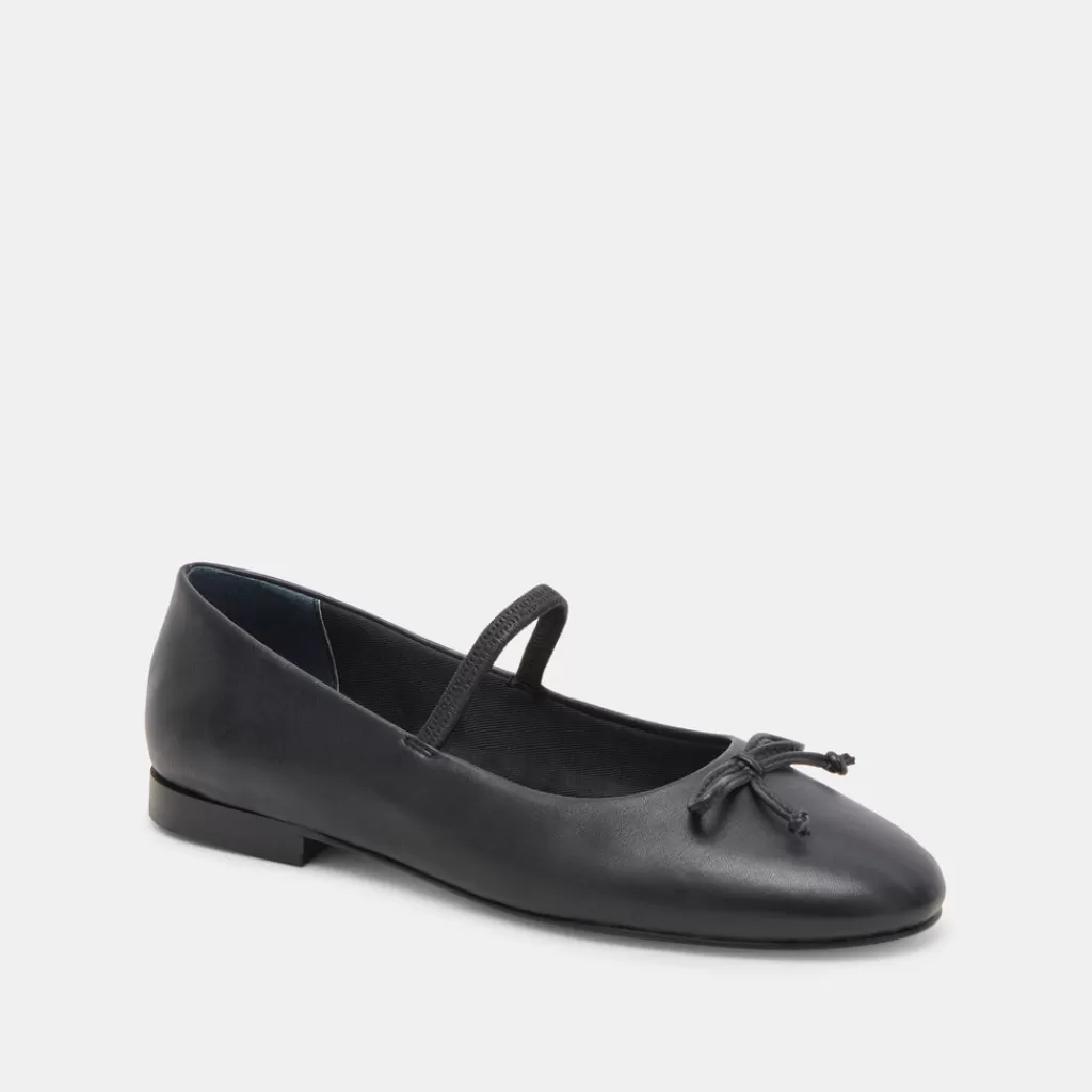 DOLCE VITA Carin Ballet Flats Black Leather Shop