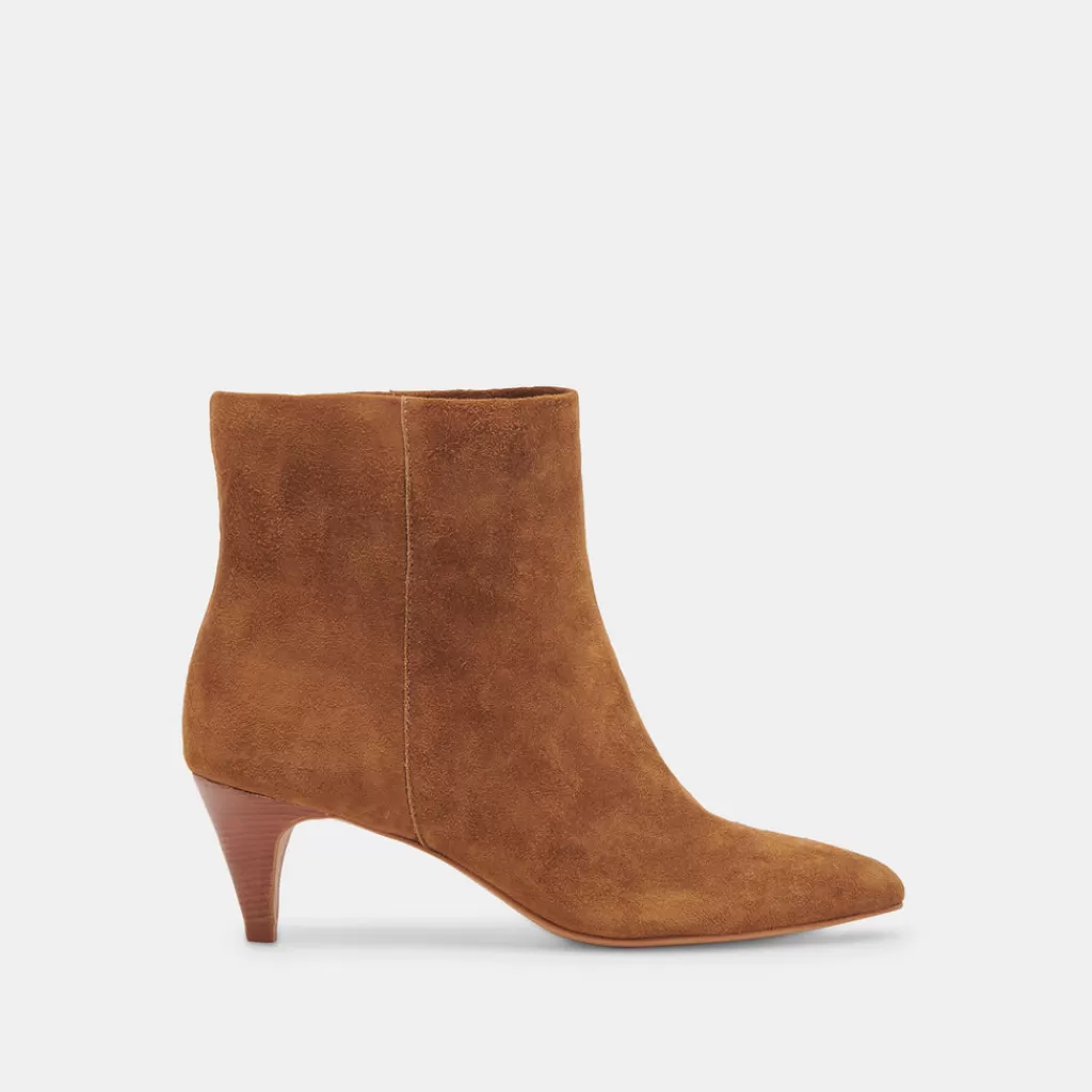DOLCE VITA Dee Booties Brown Suede Shop