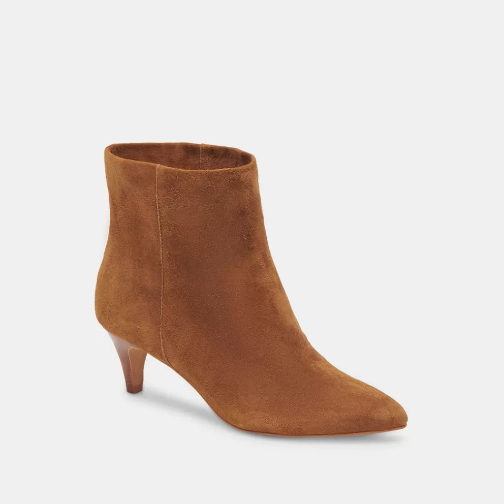 DOLCE VITA Dee Booties Brown Suede Shop