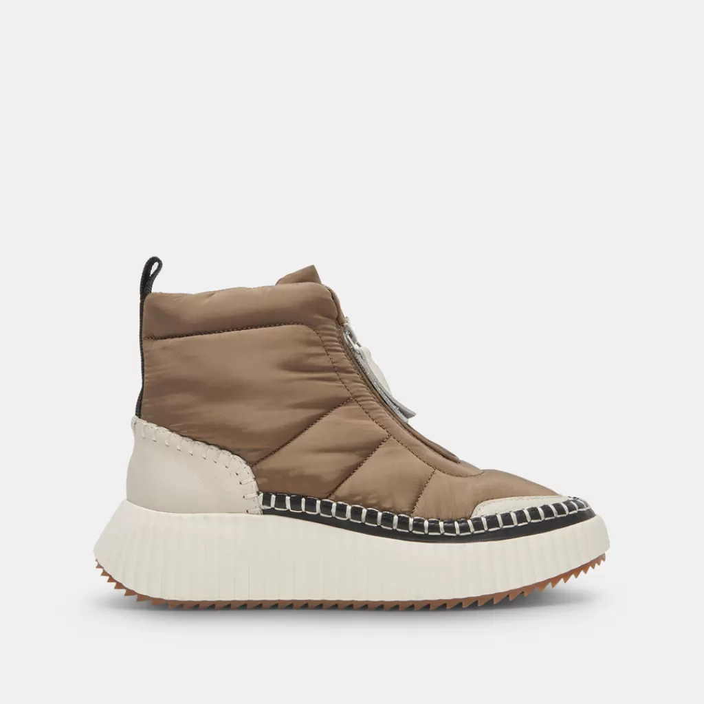 DOLCE VITA Devlin Sneakers Olive Multi Nylon Clearance