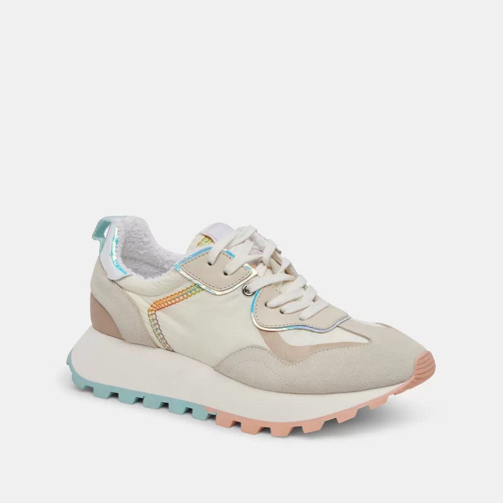 DOLCE VITA X Greats Reubin Pride Sneakers White Multi Suede Best Sale