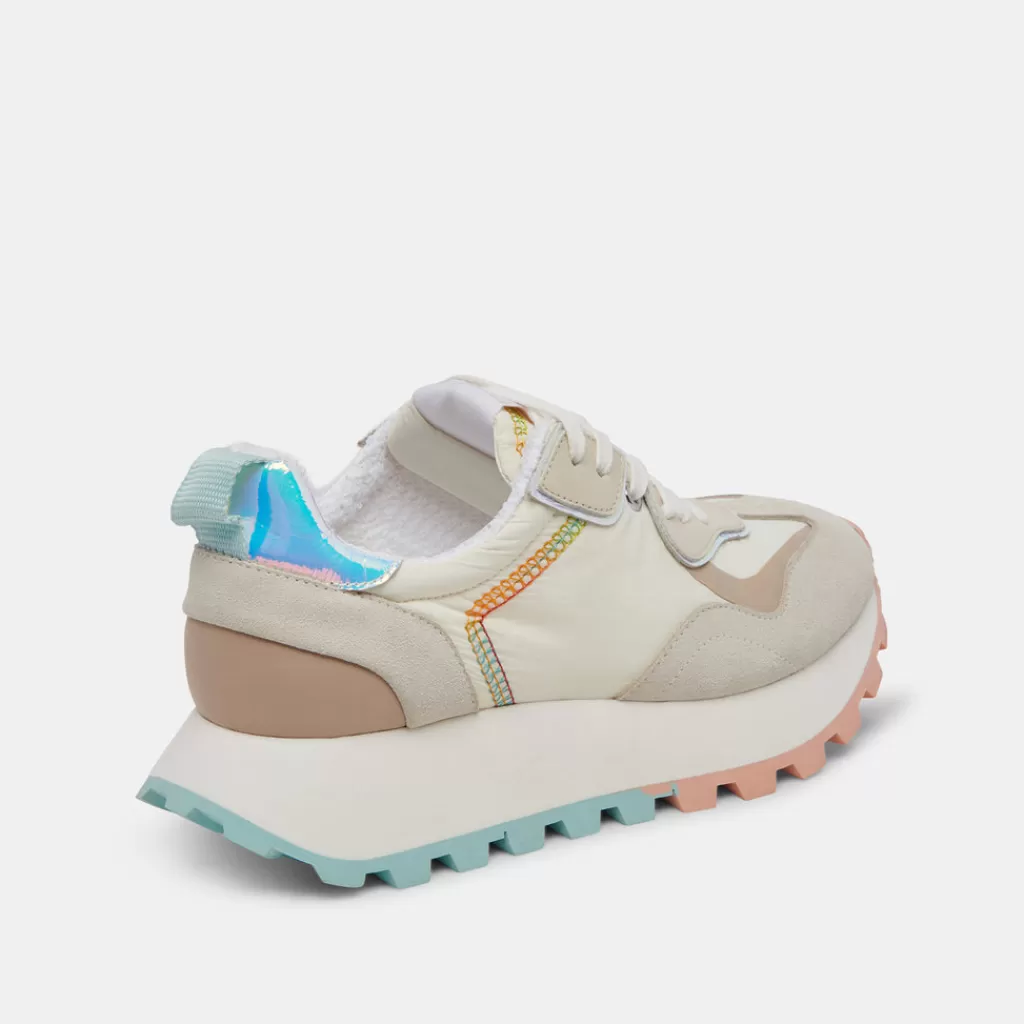 DOLCE VITA X Greats Reubin Pride Sneakers White Multi Suede Best Sale