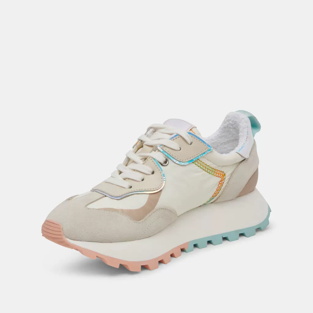 DOLCE VITA X Greats Reubin Pride Sneakers White Multi Suede Best Sale