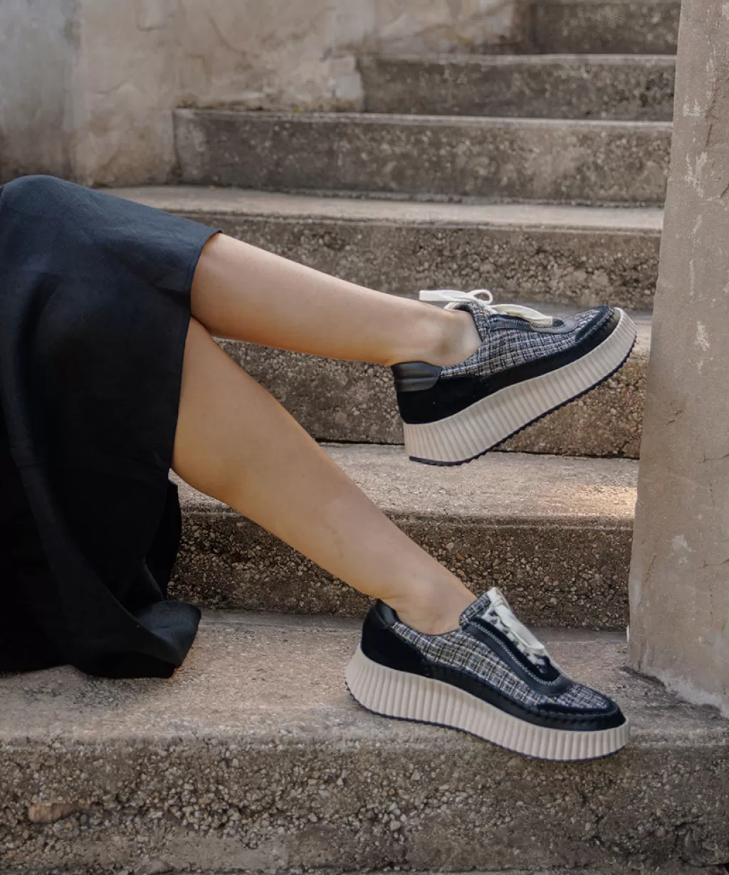 DOLCE VITA Dolen Sneakers Black Multi Woven Discount