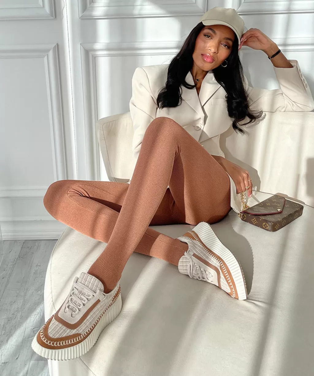 DOLCE VITA Dolen Sneakers Brown Multi Woven Best