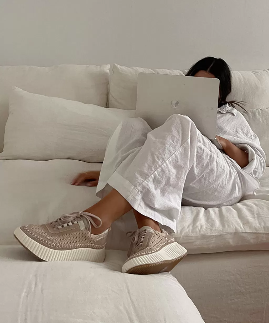 DOLCE VITA Dolen Sneakers Lt Blush Knit Flash Sale