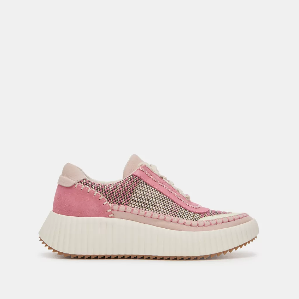 DOLCE VITA Dolen Sneakers Pink Multi Woven Flash Sale