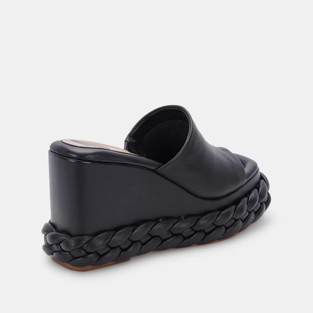 elene_wedges_black_leather_2.webp DOLCE VITA Elene Wedges Black Leather Cheap