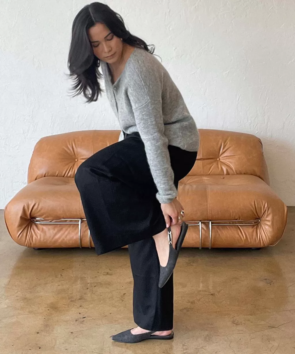 DOLCE VITA Elley Flats Carbon Denim Best