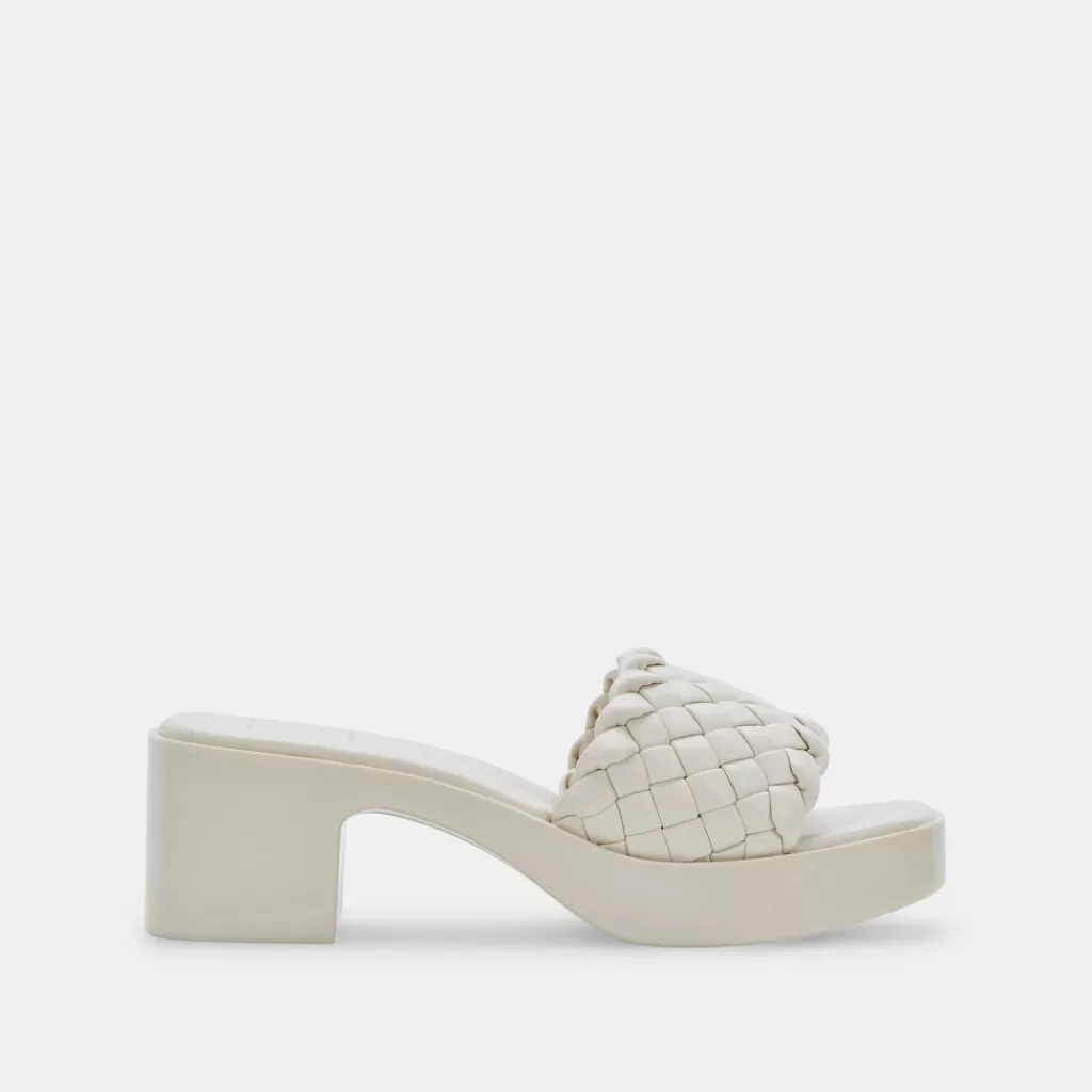 DOLCE VITA Goldy Sandals Ivory Stella Discount