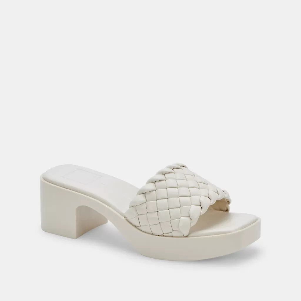 DOLCE VITA Goldy Sandals Ivory Stella Discount