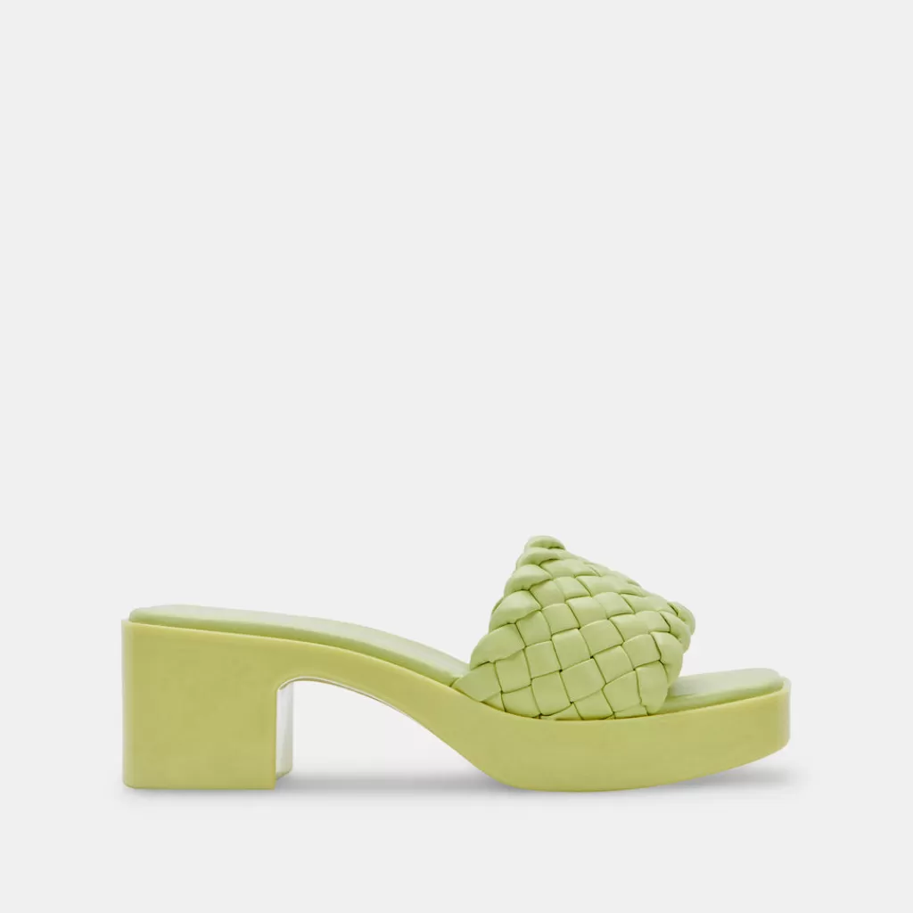 DOLCE VITA Goldy Sandals Light Green Stella Cheap