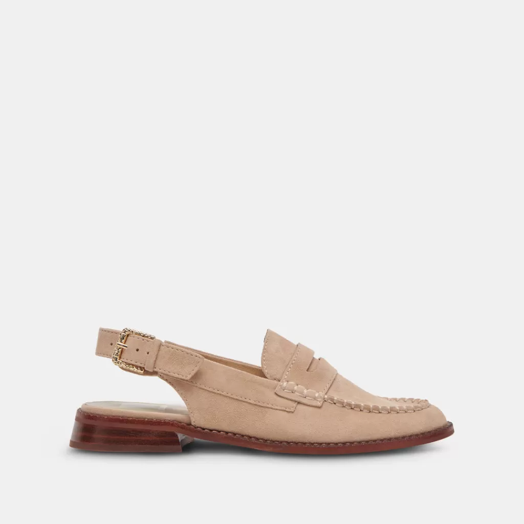 DOLCE VITA Hardi Loafers Camel Suede Outlet