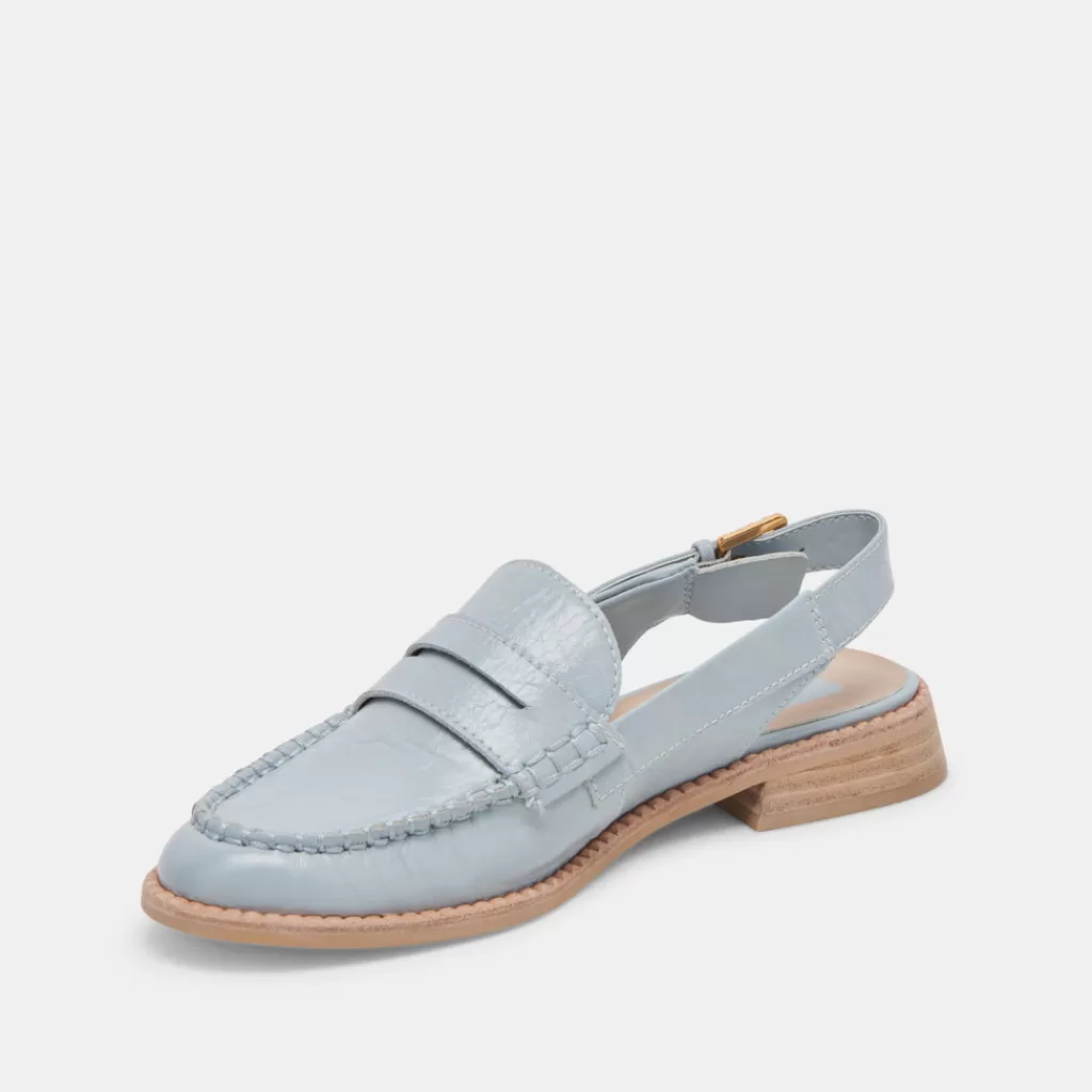 hardi_loafers_sky_blue_crinkle_patent_3.webp DOLCE VITA Hardi Loafers Sky Blue Crinkle Patent Flash Sale