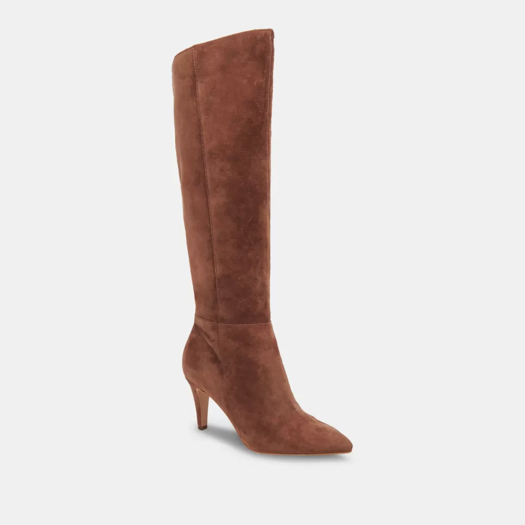 DOLCE VITA Haze Boots Cocoa Suede Hot