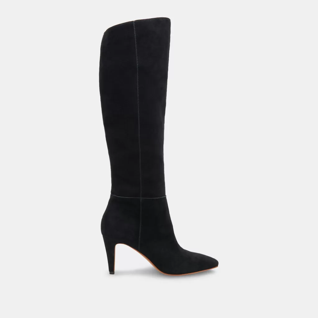 DOLCE VITA Haze Boots Onyx Suede Store