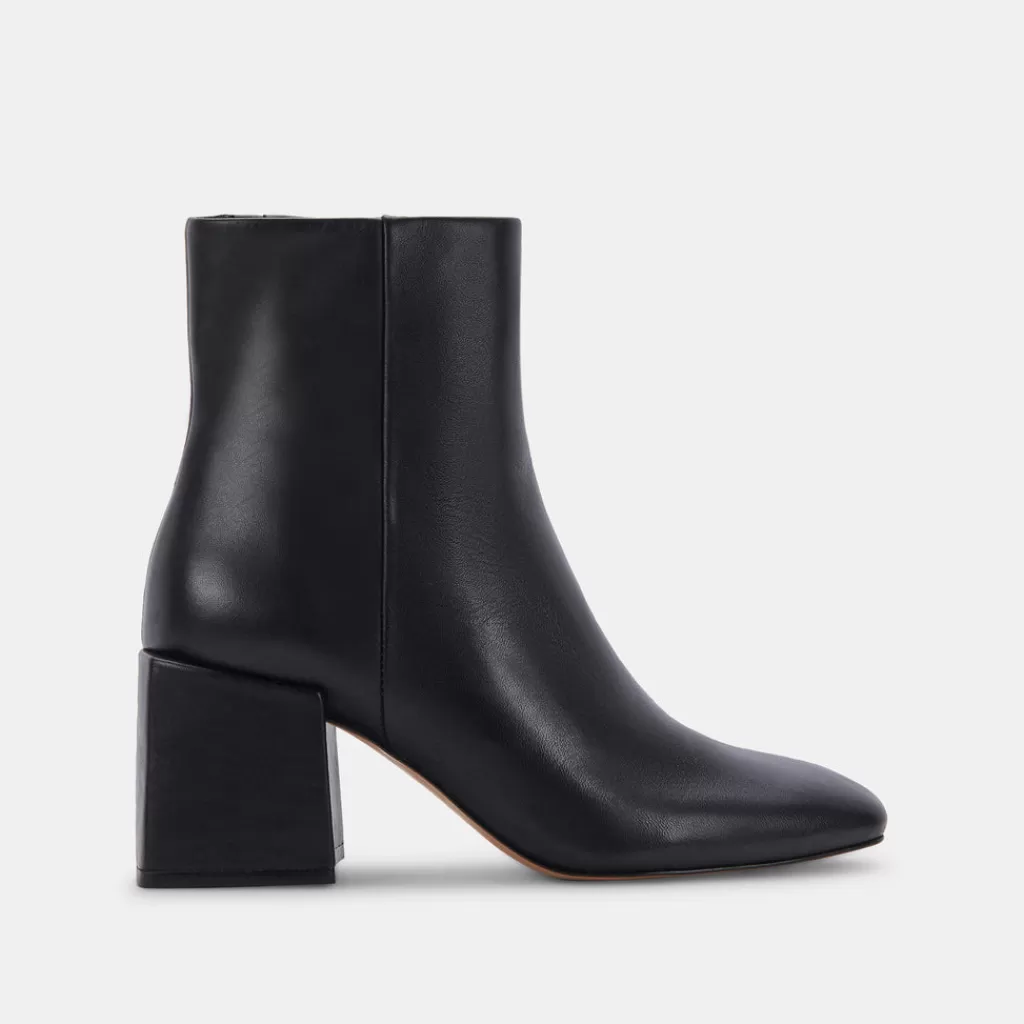 DOLCE VITA Imogen H2O Booties Black Leather Fashion