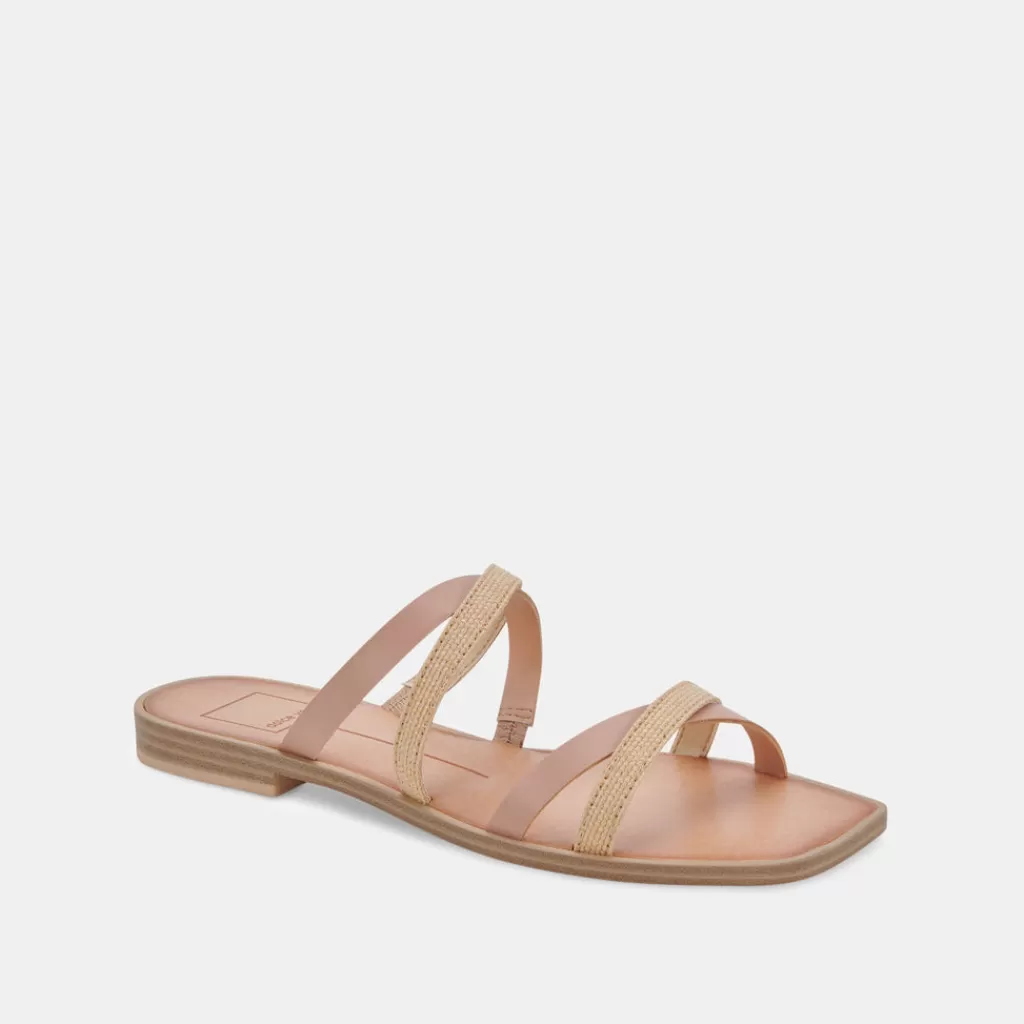 DOLCE VITA Irving Sandals Natural Multi Raffia Store