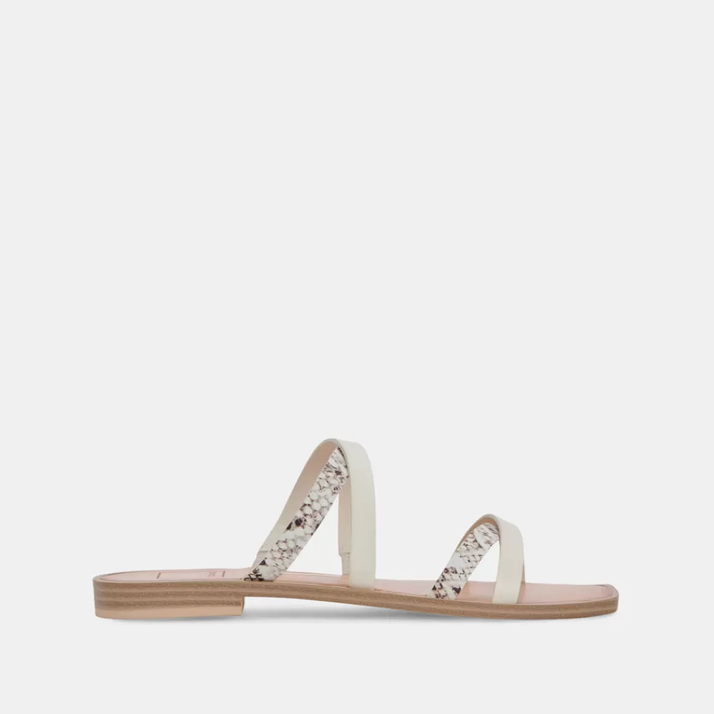 DOLCE VITA Irving Sandals Off White Multi Stella Cheap