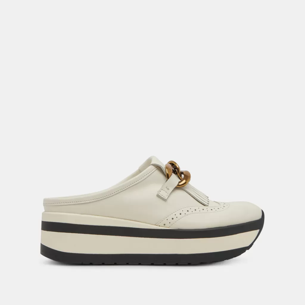 DOLCE VITA Jerry Sneakers White Leather New