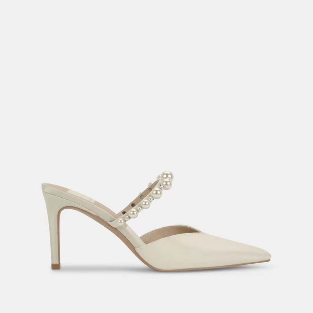 DOLCE VITA Kanika Pearl Heels Vanilla Silk Online