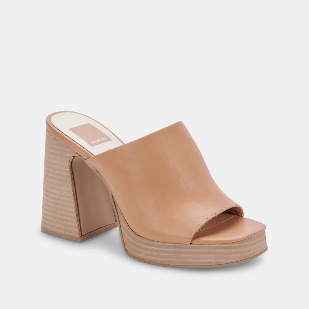 DOLCE VITA Lukas Heels Sand Leather Cheap