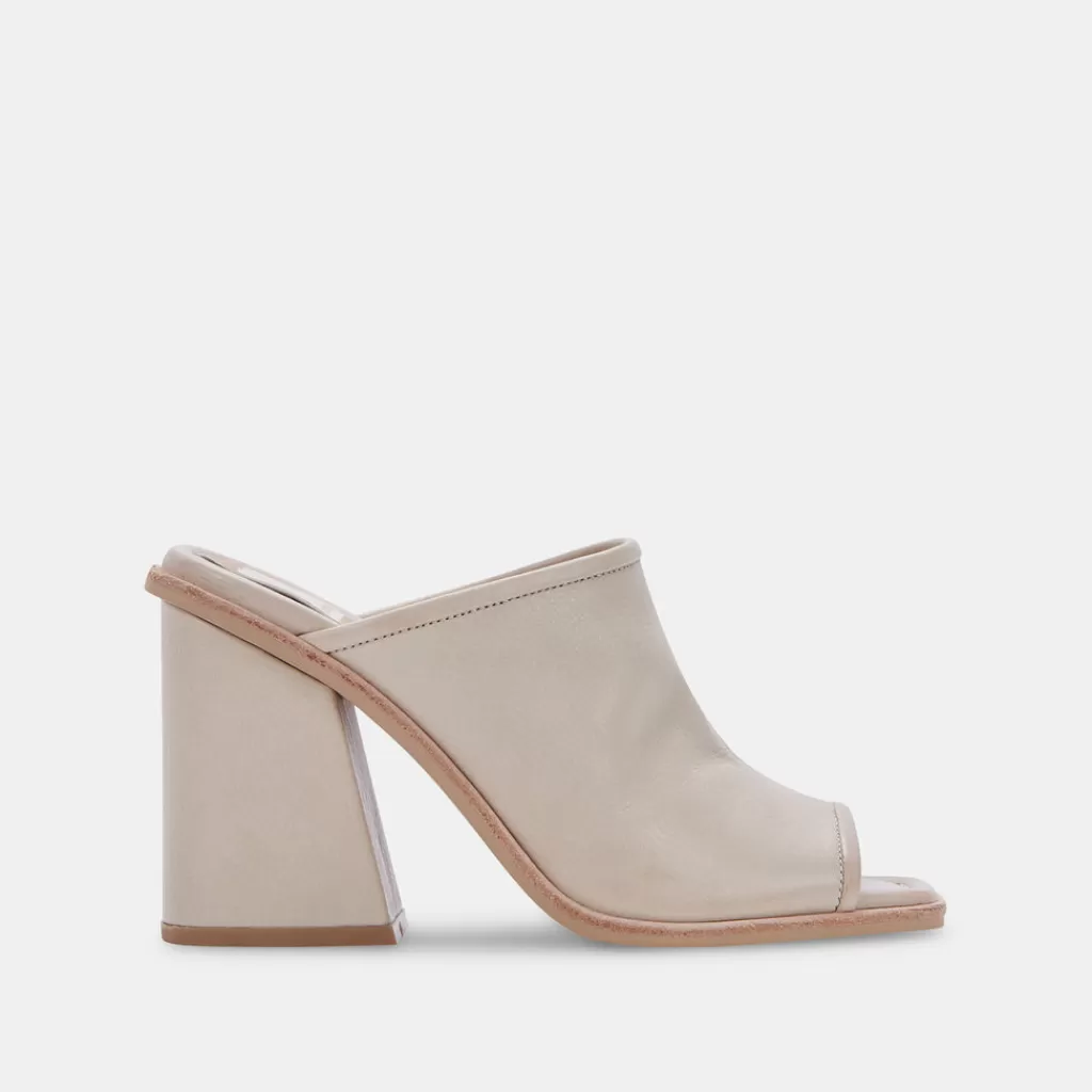 DOLCE VITA Mavise Heels Cream Leather Shop