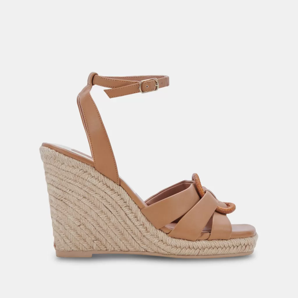 DOLCE VITA Maze Wedges Luggage Leather Cheap