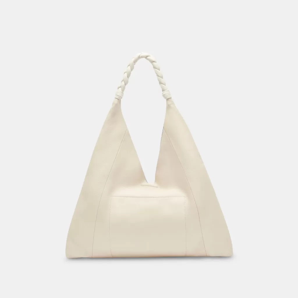 DOLCE VITA Mia Tote Ivory Leather Online