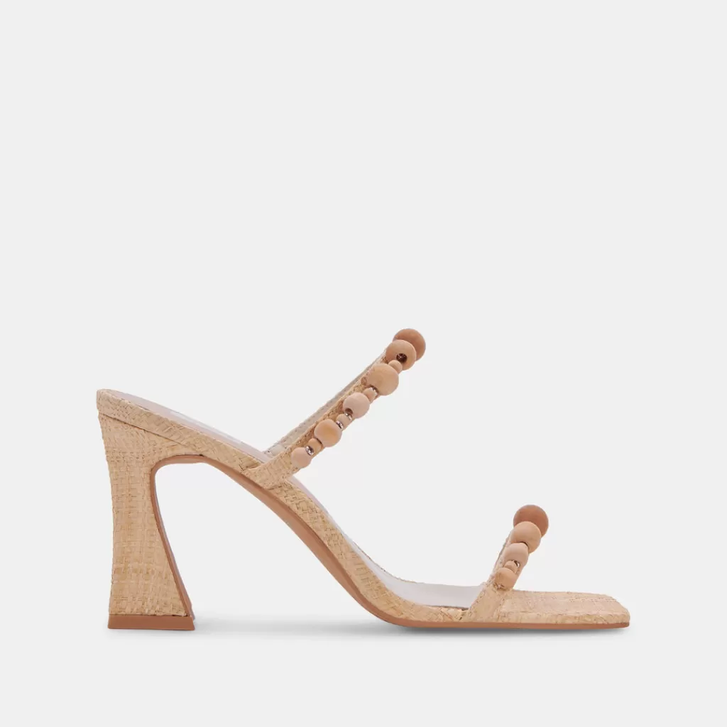 DOLCE VITA Naja Heels Beachwood Raffia Online