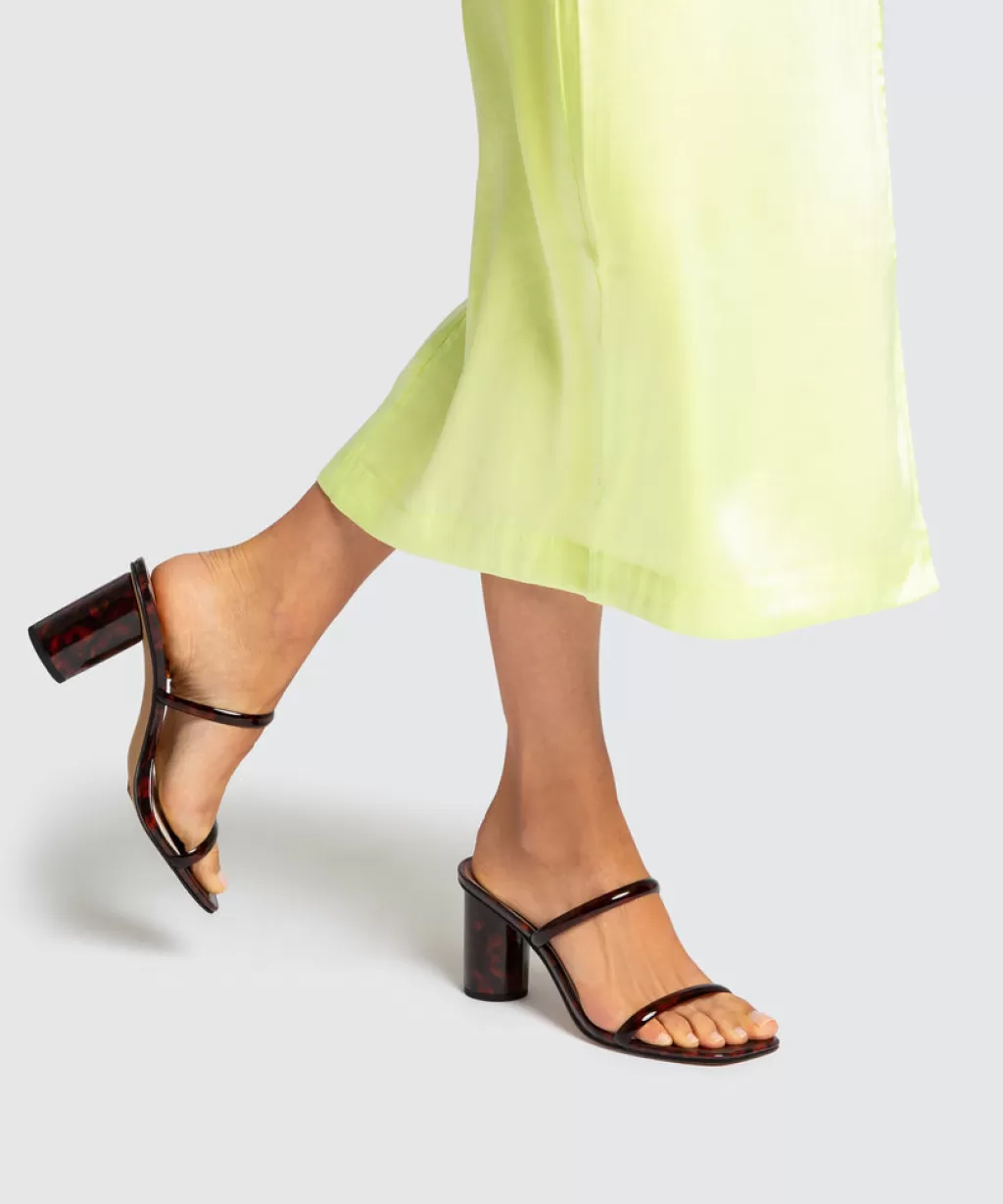 DOLCE VITA Noles Heels Tortoise Hot
