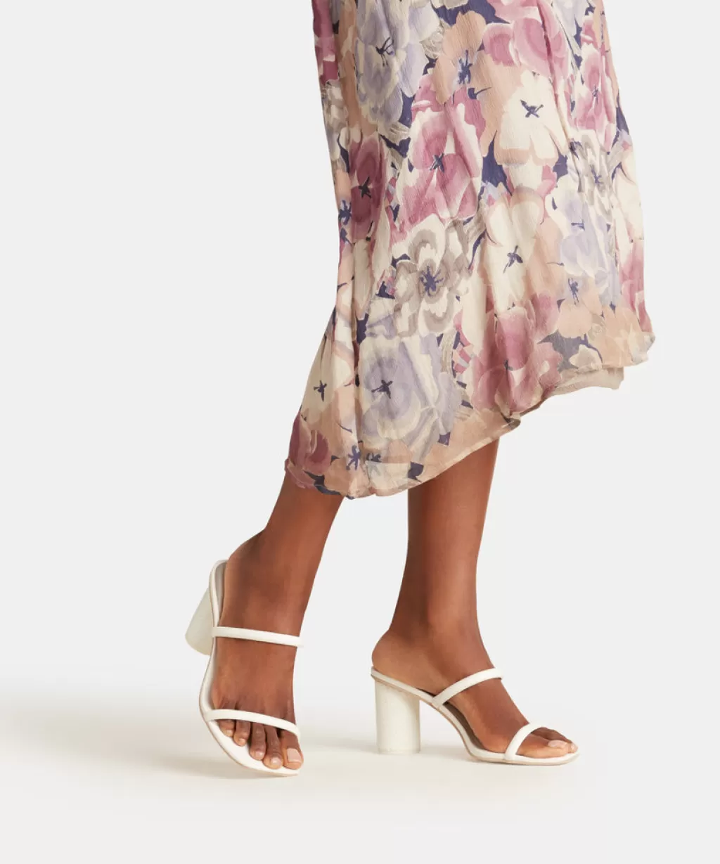 DOLCE VITA Noles Heels White Leather Hot