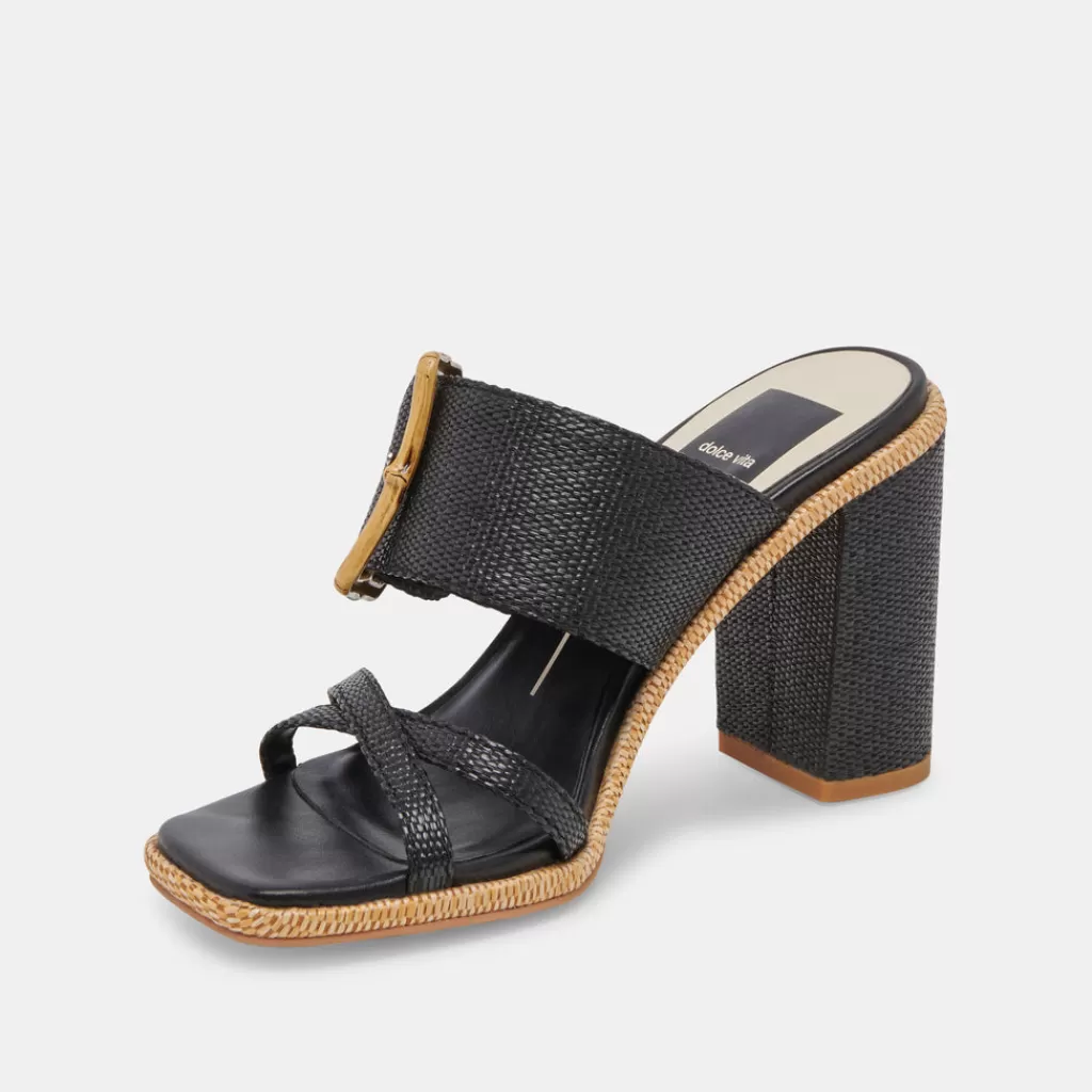 onnie_wide_heels_onyx_raffia_6.webp DOLCE VITA Onnie Wide Heels Onyx Raffia Best