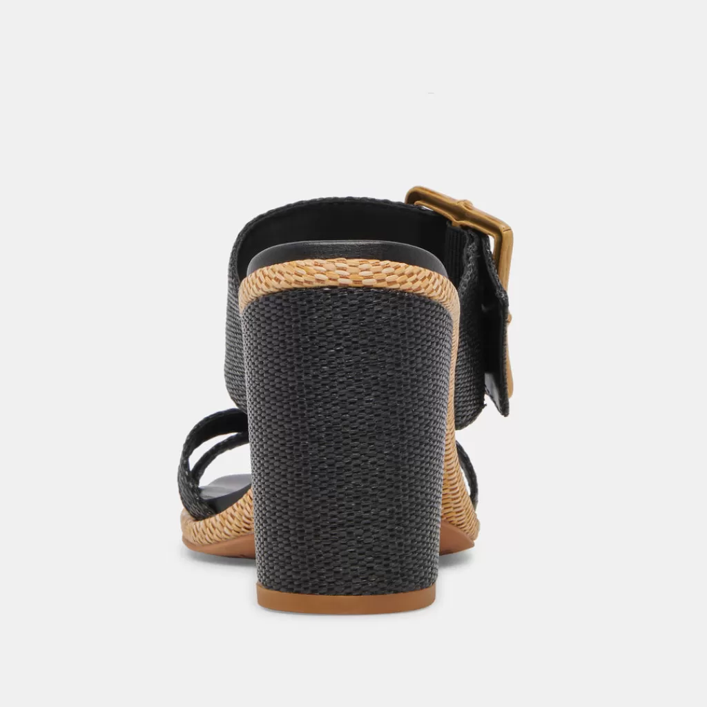 onnie_wide_heels_onyx_raffia_9.webp DOLCE VITA Onnie Wide Heels Onyx Raffia Best