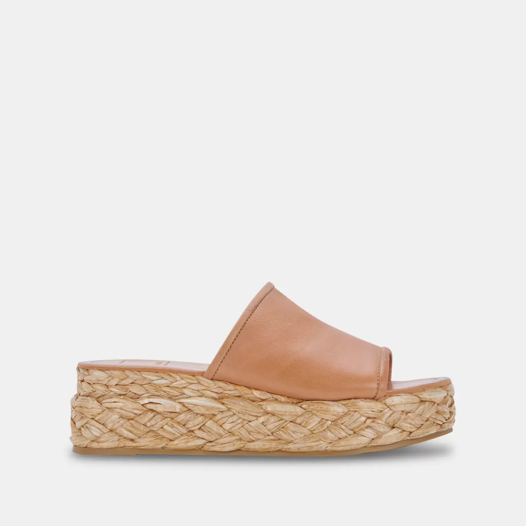 DOLCE VITA Pablos Sandals Honey Leather Flash Sale