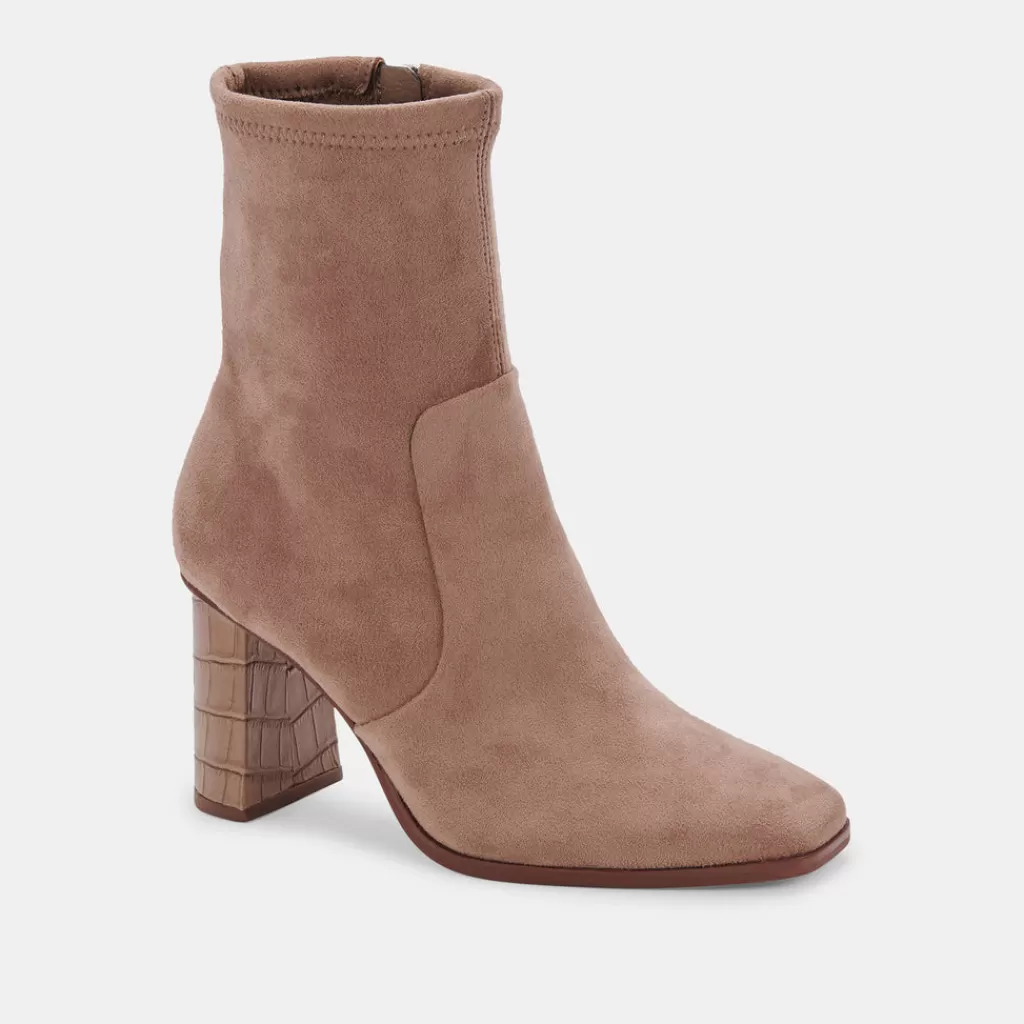 DOLCE VITA Petya Booties Mushroom Stella Suede Flash Sale