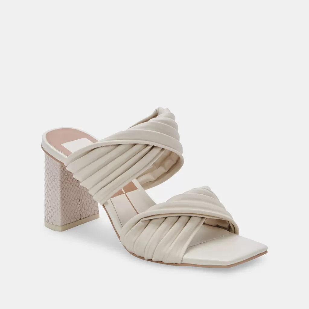 DOLCE VITA Pilton Wide Heels Ivory Stella Store