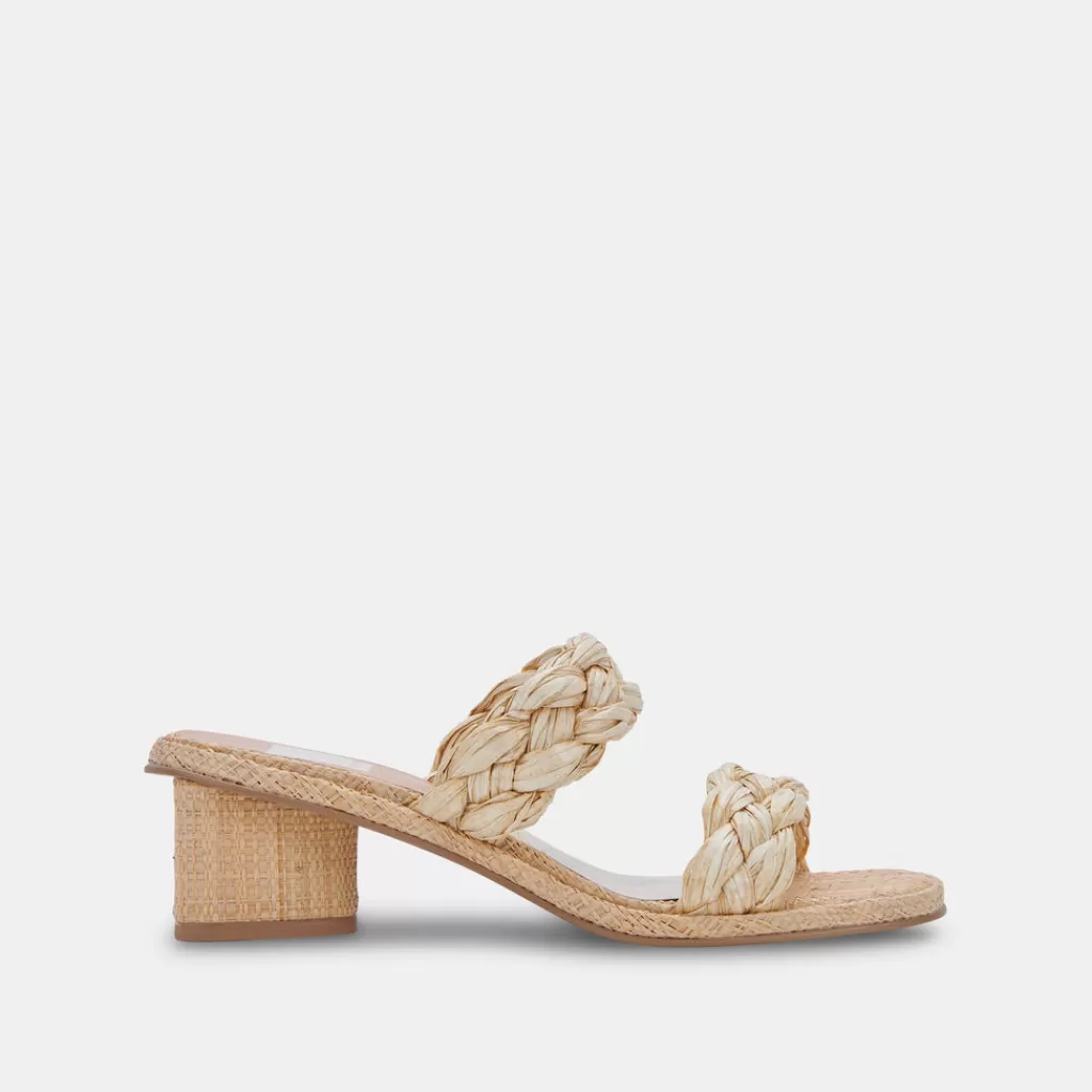 DOLCE VITA Ronin Sandals Lt Natural Raffia Store