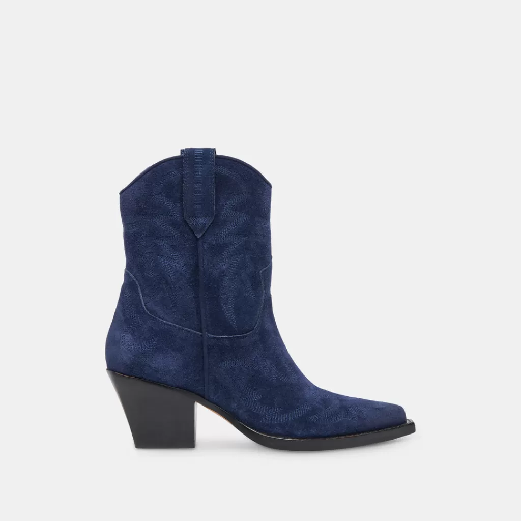 DOLCE VITA Runa Boots Royal Blue Suede Sale