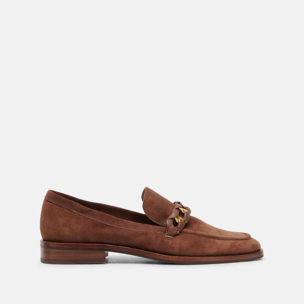 DOLCE VITA Sallie Flats Cocoa Suede Best
