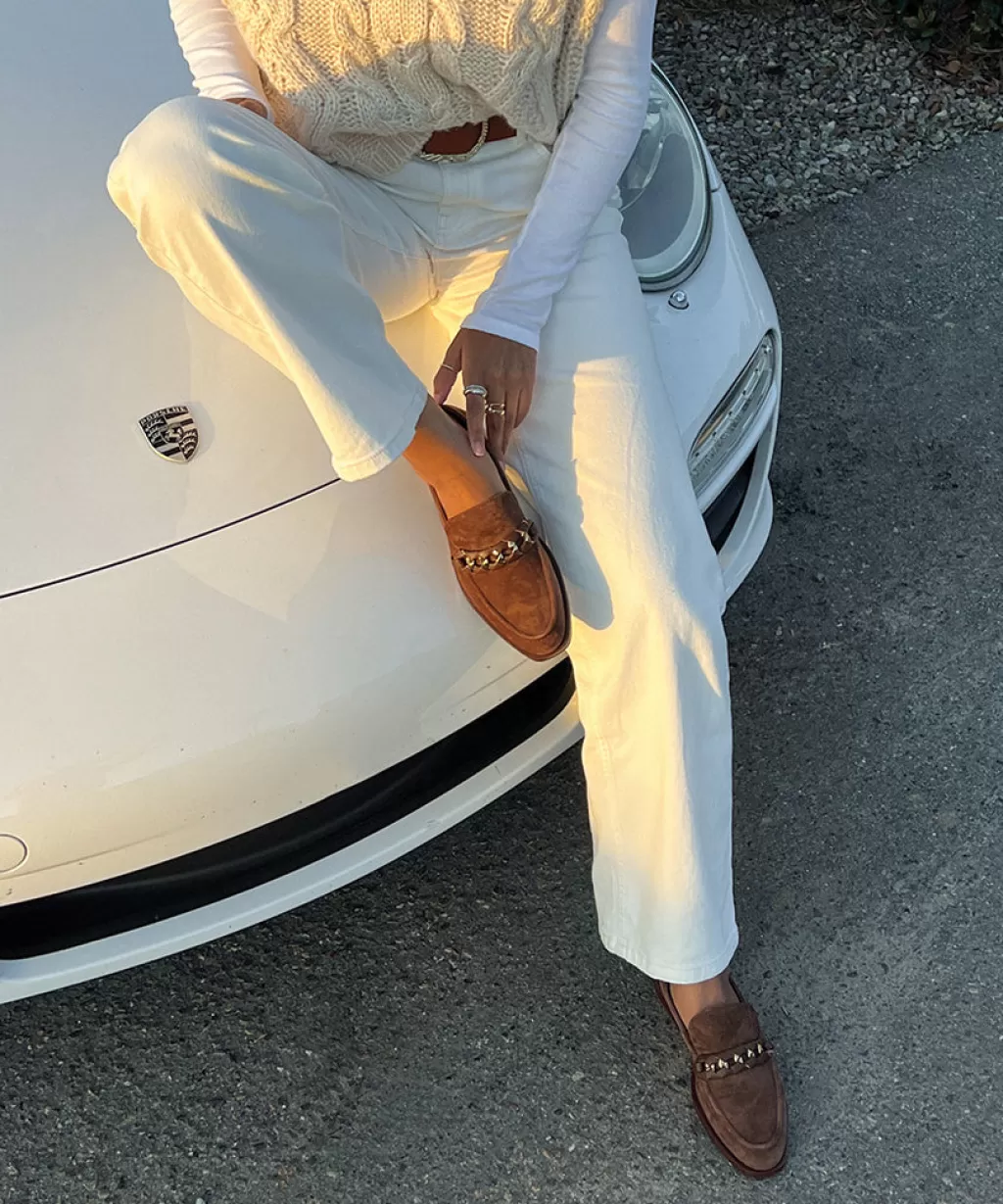 DOLCE VITA Sallie Flats Cocoa Suede Best